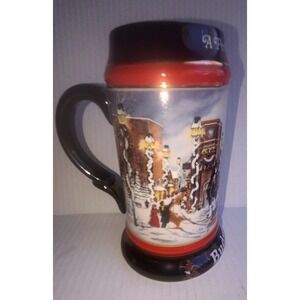 1992‎ Budweiser "A Perfect Christmas" Stein by Susan Sampson Anheuser Busch